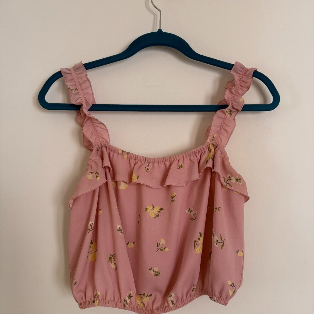 Sunday Best Ruffle Tank Top